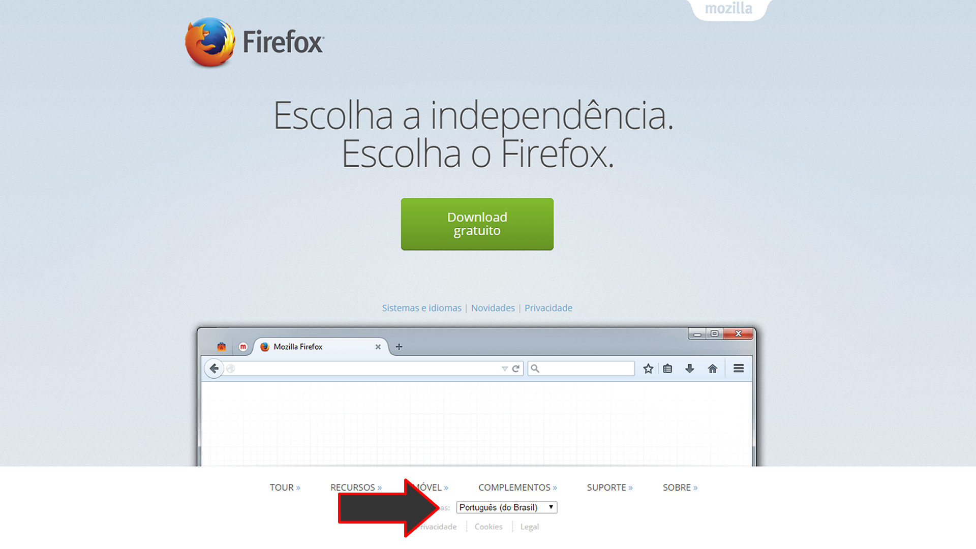 Download Mozilla Firefox Portugues
