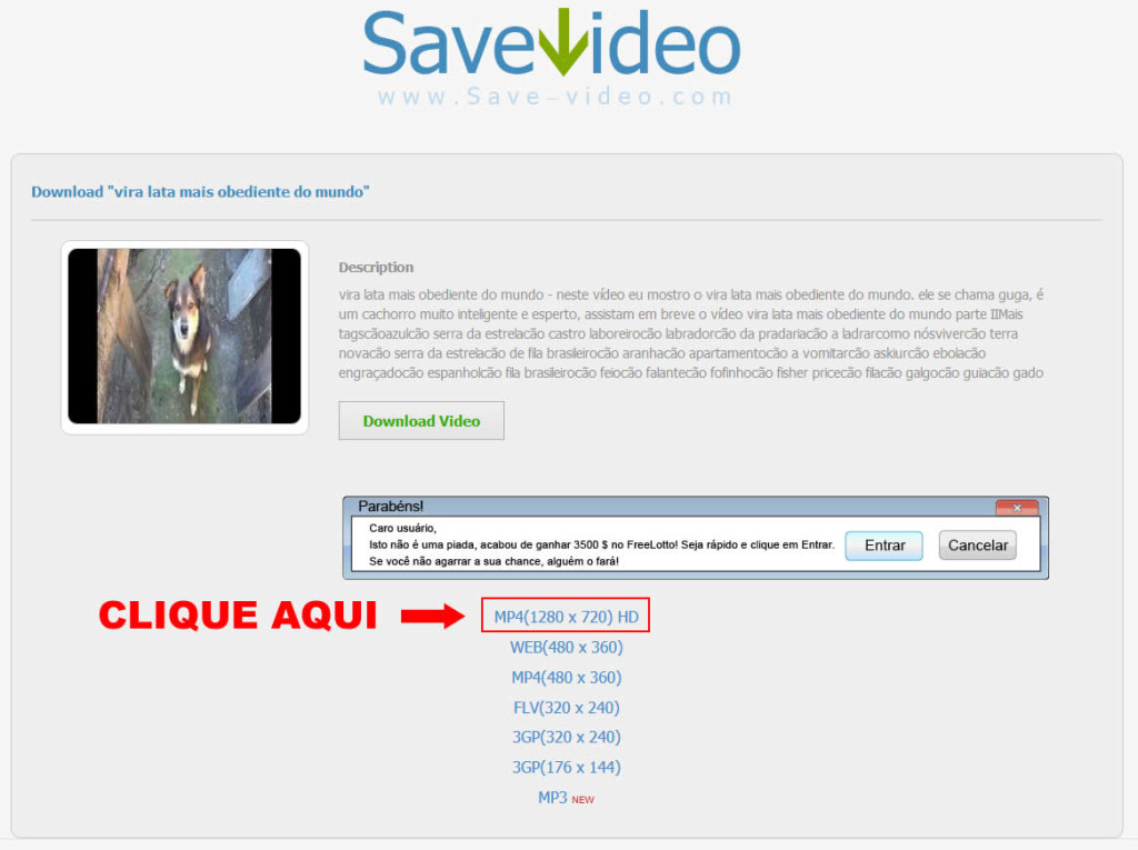 como baixar videos do youtube no formato mp4