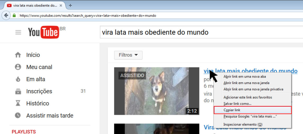 Como baixar videos do Youtube sem instalar programas